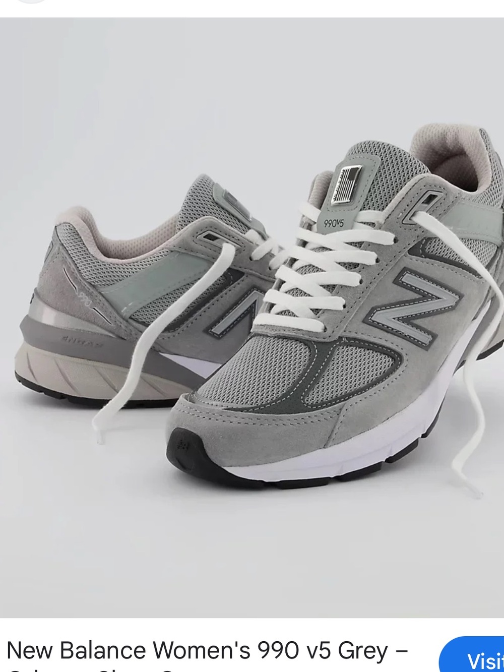 New Balance 990v5 Woman’s Grey